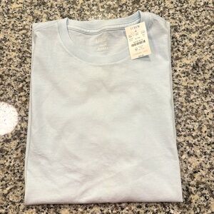 NEW Light Blue Tee, J Crew